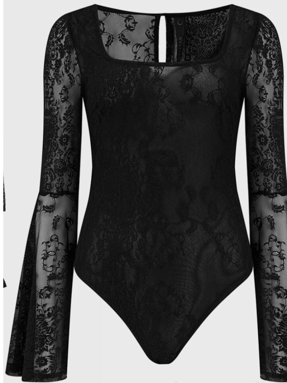 KILLSTAR Rosedriah Bodysuit Black Lace XXL Morticia Witchy Goth Whimsigoth